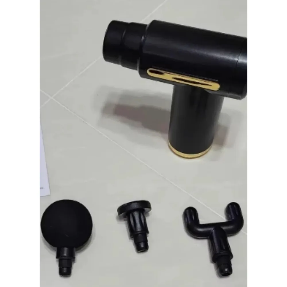 Mini Fascia Gun Household Portable Muscle Relaxer USB Rechargeable Small Massager Deep Tissue Percussion Random Color