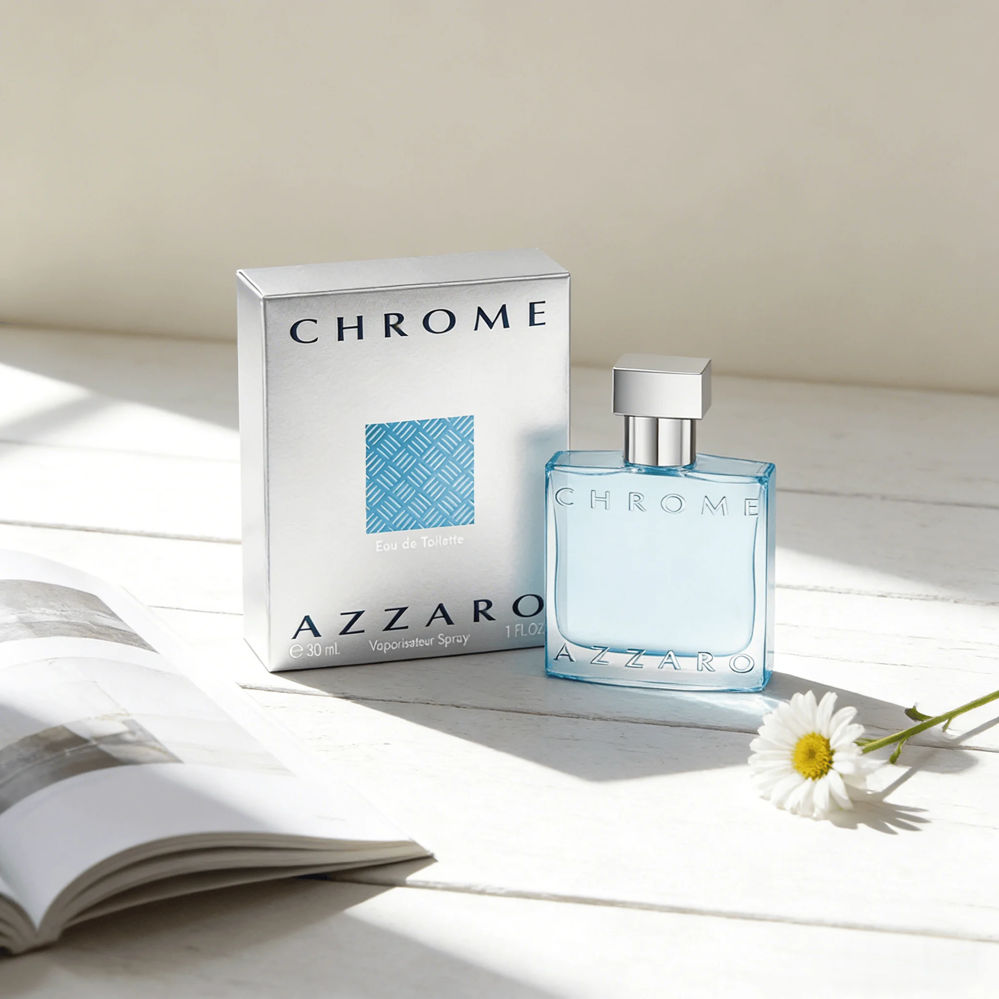 Chrome men Eau De Toilette Spray 3.38 oz Fragrant citrus notes Long-lasting fragrance