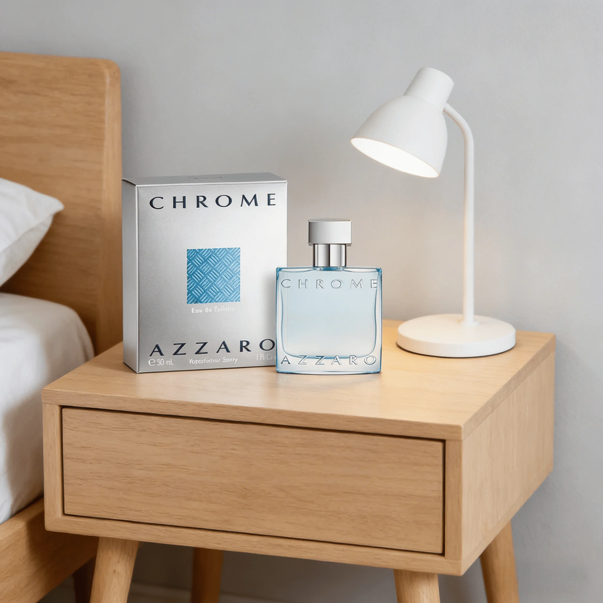 Chrome men Eau De Toilette Spray 3.38 oz Fragrant citrus notes Long-lasting fragrance