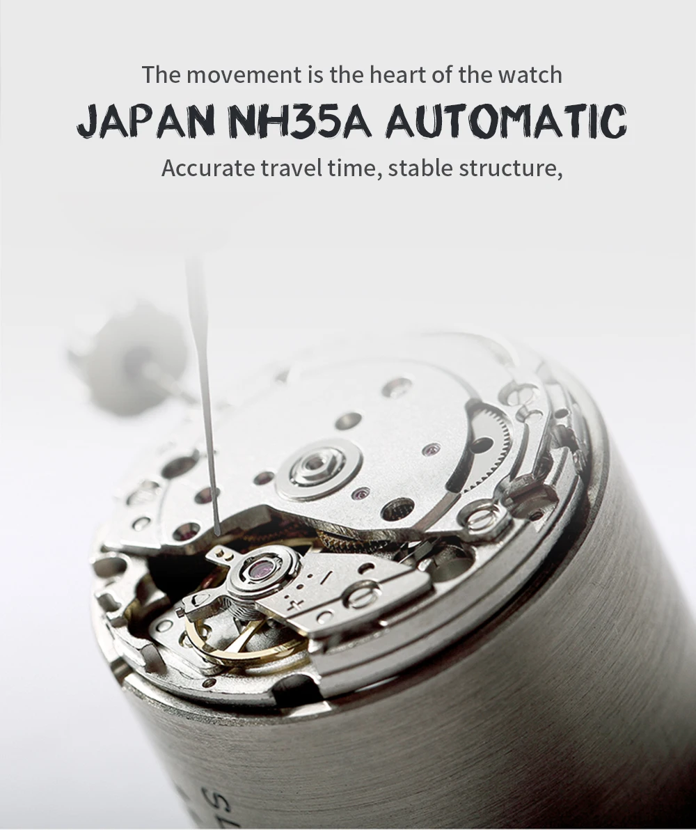 PAGANI DESIGN Men's Watches Luxury Automatic Mechanical Watch For Men Luminous Diving Steel Watch Japan NH35/8215 Wristwatch Men
