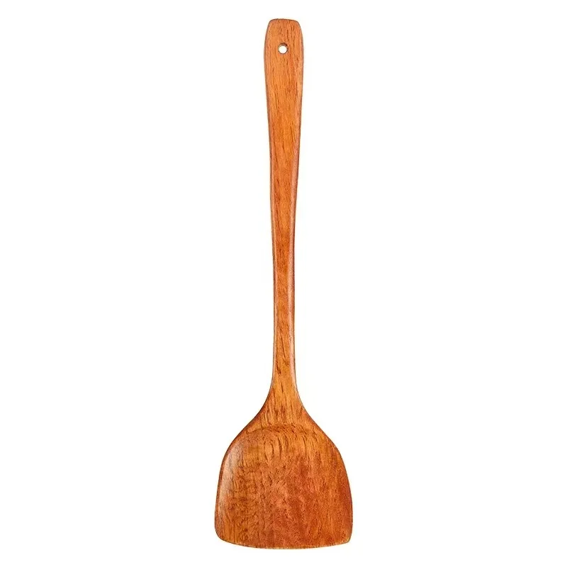 1pc piece of cooking spatula, wooden spatula, non-stick cooking spoon, special wooden spatula, high-temperature resistant