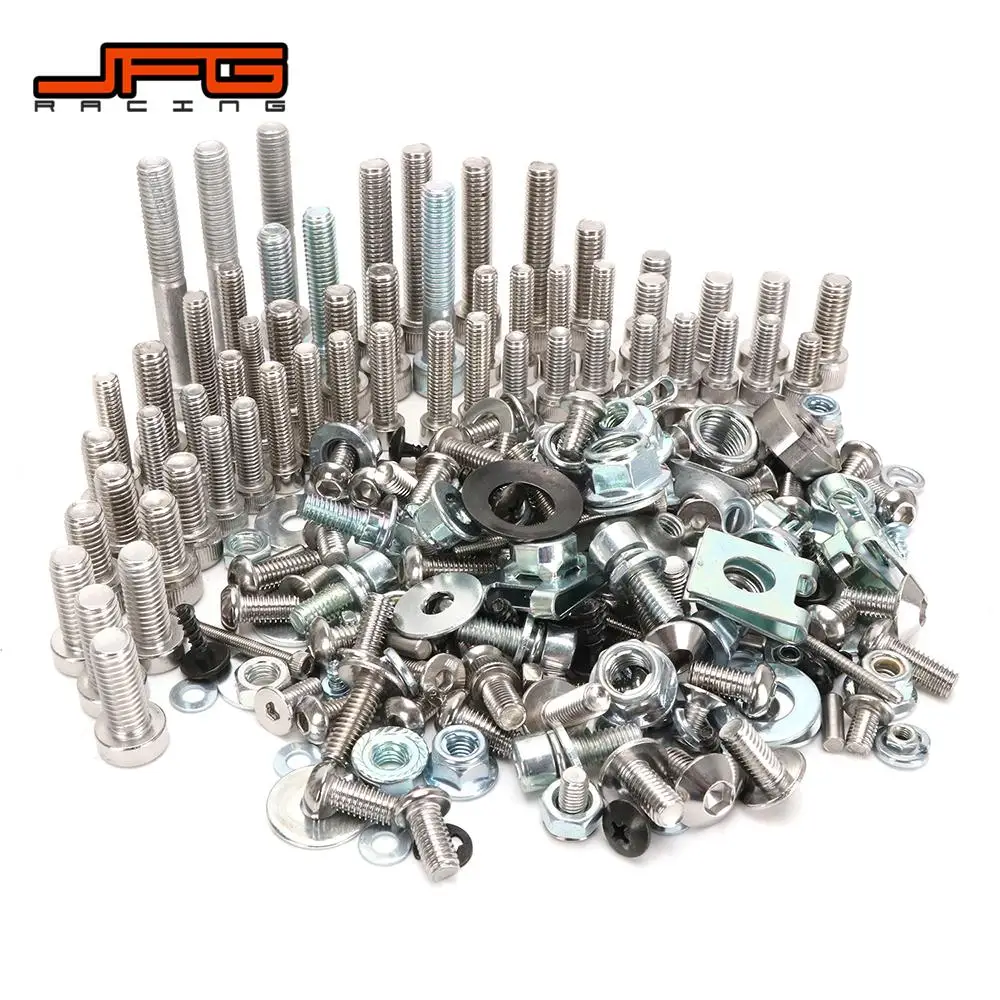 For Surron Whole Body Screw Sets Fairing Fender Screw Bolt Kit Iron Light Bee S X Electric Bike E-bike Motorcycles Accessories