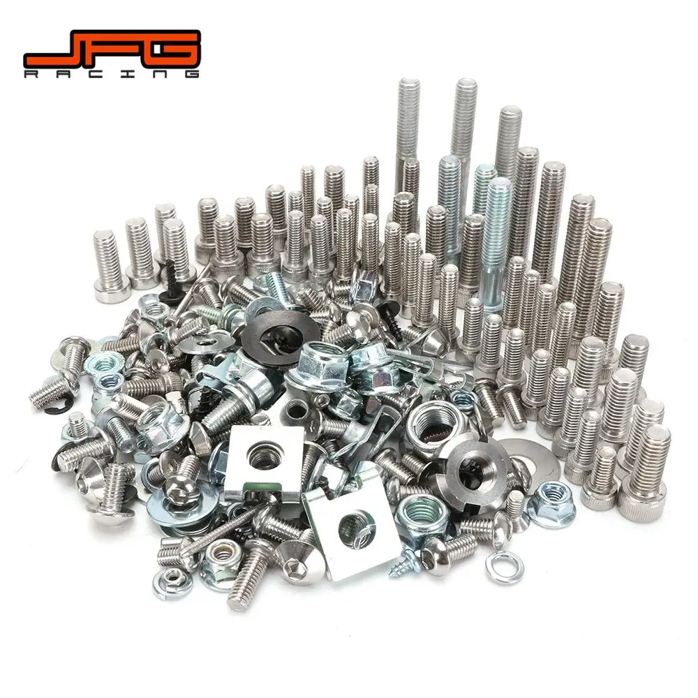 For Surron Whole Body Screw Sets Fairing Fender Screw Bolt Kit Iron Light Bee S X Electric Bike E-bike Motorcycles Accessories