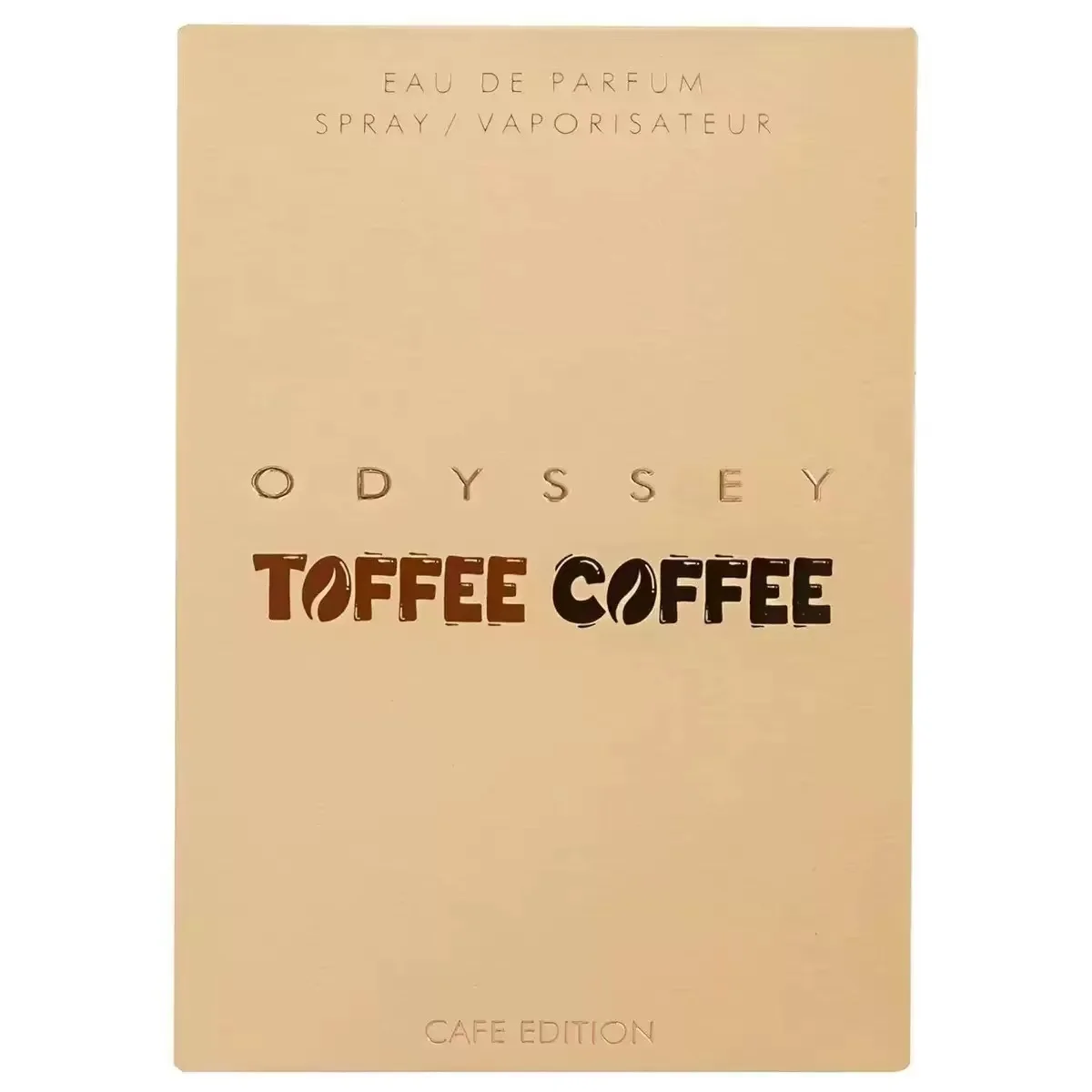 Armaf Odyssey Toffee Coffee EDP 100ml (3.4 fl oz), Gourmand Coffee Caramel Fragrance, Cafe Edition
