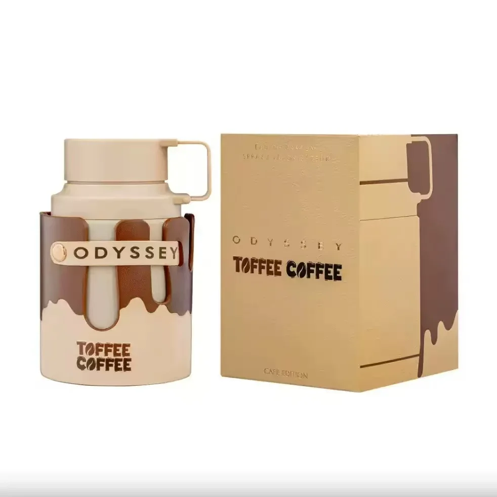 Armaf Odyssey Toffee Coffee EDP 100ml (3.4 fl oz), Gourmand Coffee Caramel Fragrance, Cafe Edition