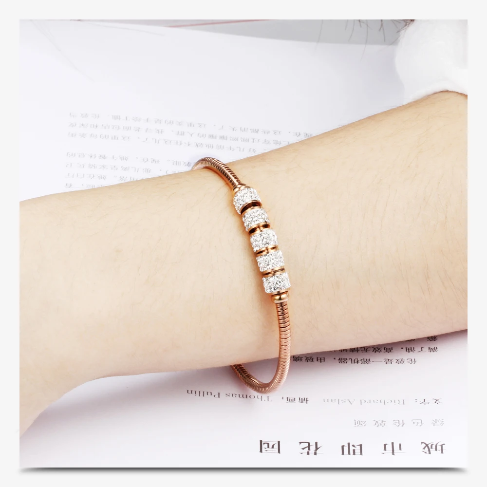 Drop shipping Fashion Woman Bracelet and Bangles With Magnetic Clasp Women Stainless Steel Bracelet Bangles Jewelry Wholesale