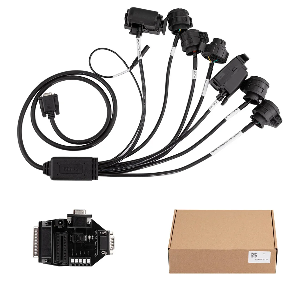 GODIAG GT107+ Gearbox Cables 7-in-1 Set for V30/ DQ200/ DL501/ VL300/ VL381/ DQ500/ DQ250