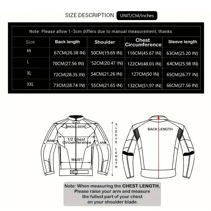 Motorcycle Reflective Night-Time Wear Jacket, Motorcycle Protective Gear Pad Jacket