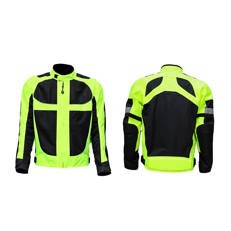 Motorcycle Reflective Night-Time Wear Jacket, Motorcycle Protective Gear Pad Jacket