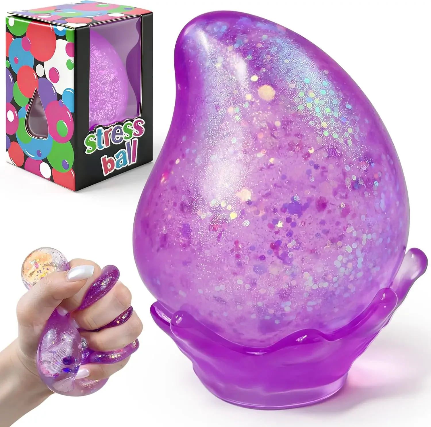 Cute Bear Maltose Squeeze Toy Dough Colorful Sensory Toy Creative New Item Desk Decoration Stress Relief Doll