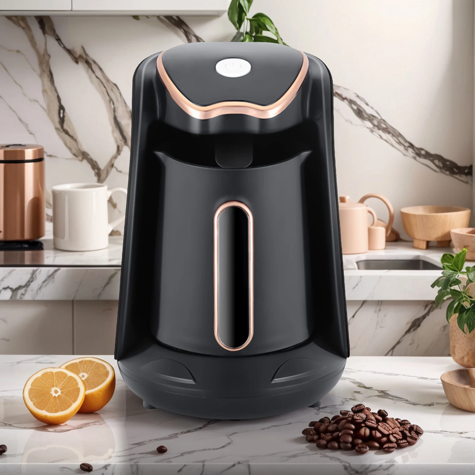 600W Electric Turkish Arabic Greek Coffee Pot Maker 250ML Automatic Turkish Coffee Maker Automatic Turkish/Greek Coffee Machine