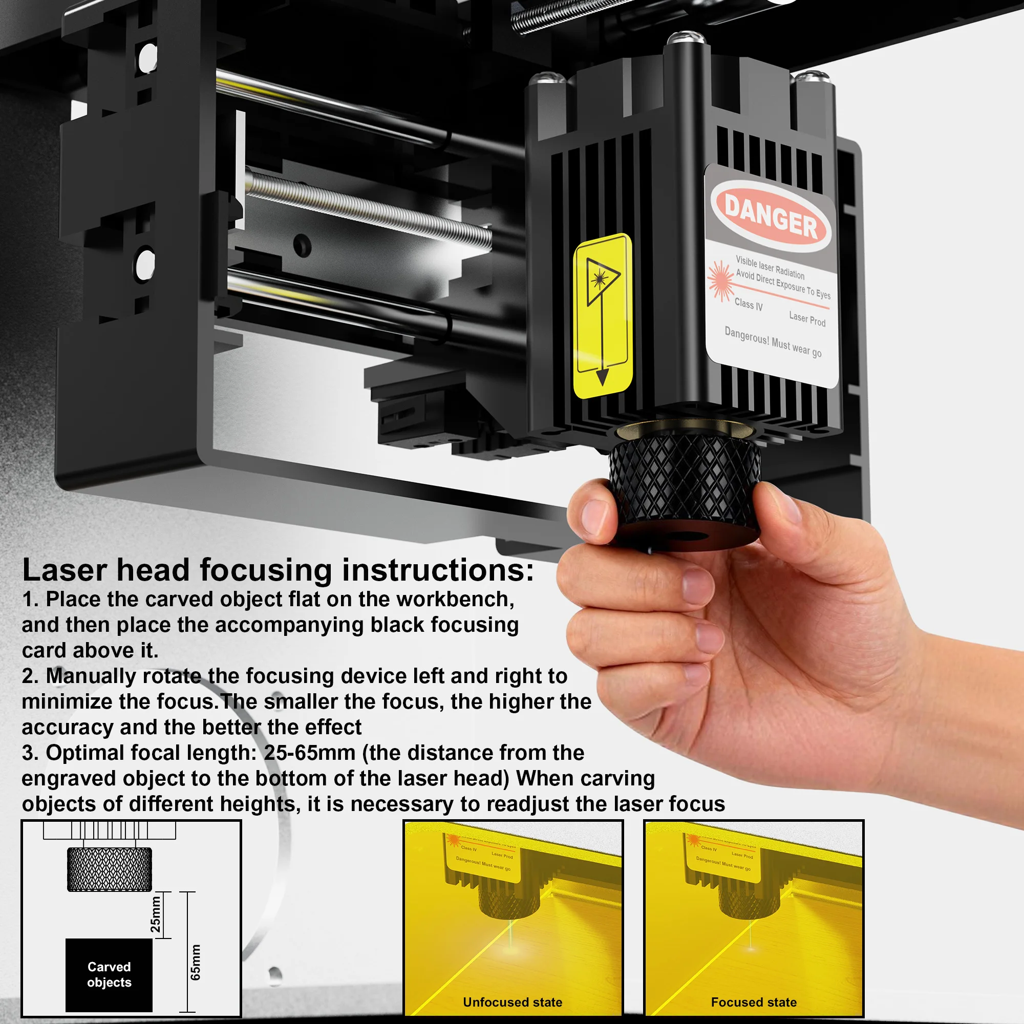Twotrees Laser Engraver TS1 3W Laser Engraving Machine 80x80mm Blue Light Diode Laser Wood Cutting tools DIY Dog Tag With Acrylic filter baffle