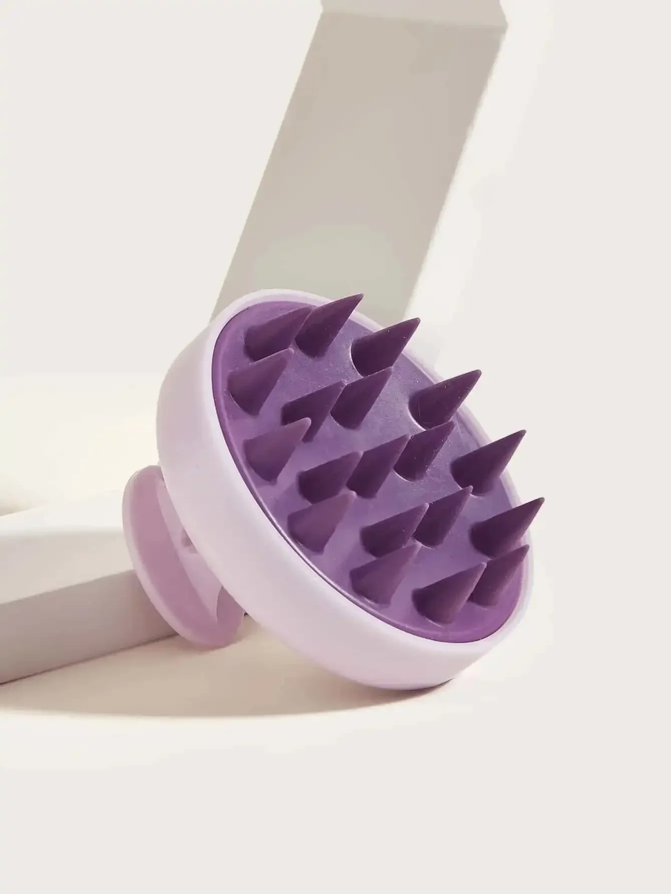 1pc Soft Silicone Scalp Massage Shampoo Brush, For Dry/Wet Hair (Curly/Straight) And All Hair Types, Bath Head Massage Comb. Can Be Used For Blow-Drying, Styling, Shampooing, Hair Care Massage. Portable And Easy To Clean, Simple And Durable - Suitable For
