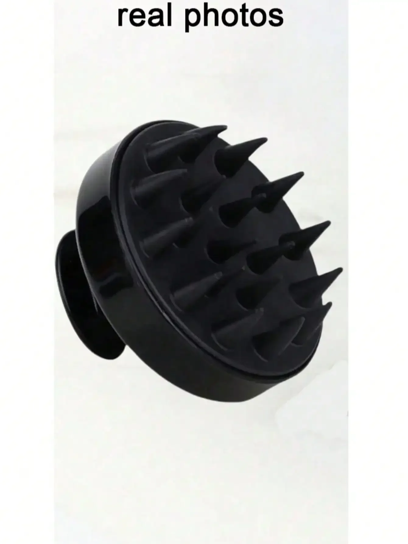 1pc Soft Silicone Scalp Massage Shampoo Brush, For Dry/Wet Hair (Curly/Straight) And All Hair Types, Bath Head Massage Comb. Can Be Used For Blow-Drying, Styling, Shampooing, Hair Care Massage. Portable And Easy To Clean, Simple And Durable - Suitable For