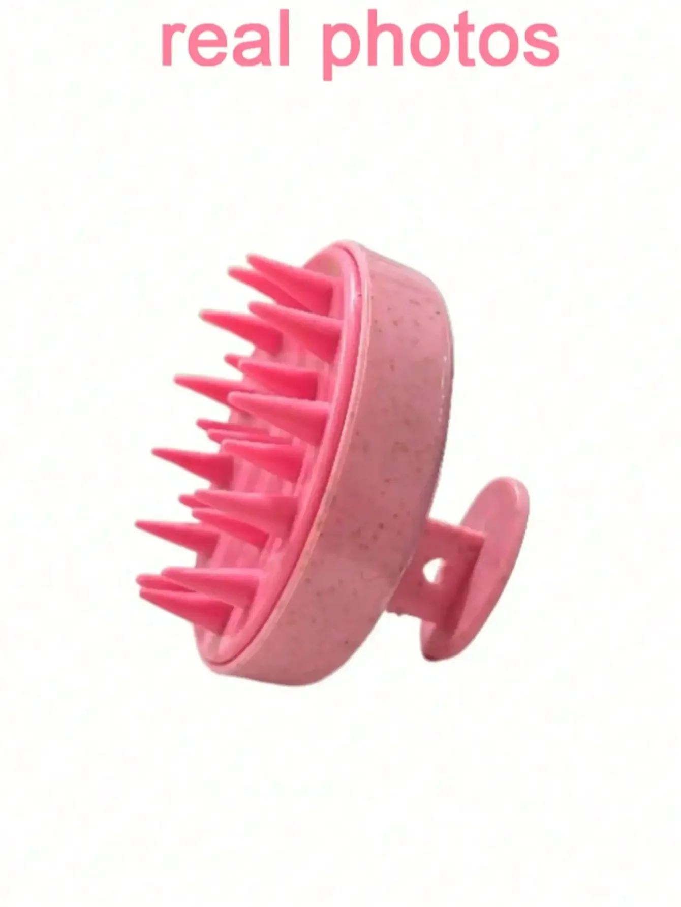 1pc Soft Silicone Scalp Massage Shampoo Brush, For Dry/Wet Hair (Curly/Straight) And All Hair Types, Bath Head Massage Comb. Can Be Used For Blow-Drying, Styling, Shampooing, Hair Care Massage. Portable And Easy To Clean, Simple And Durable - Suitable For