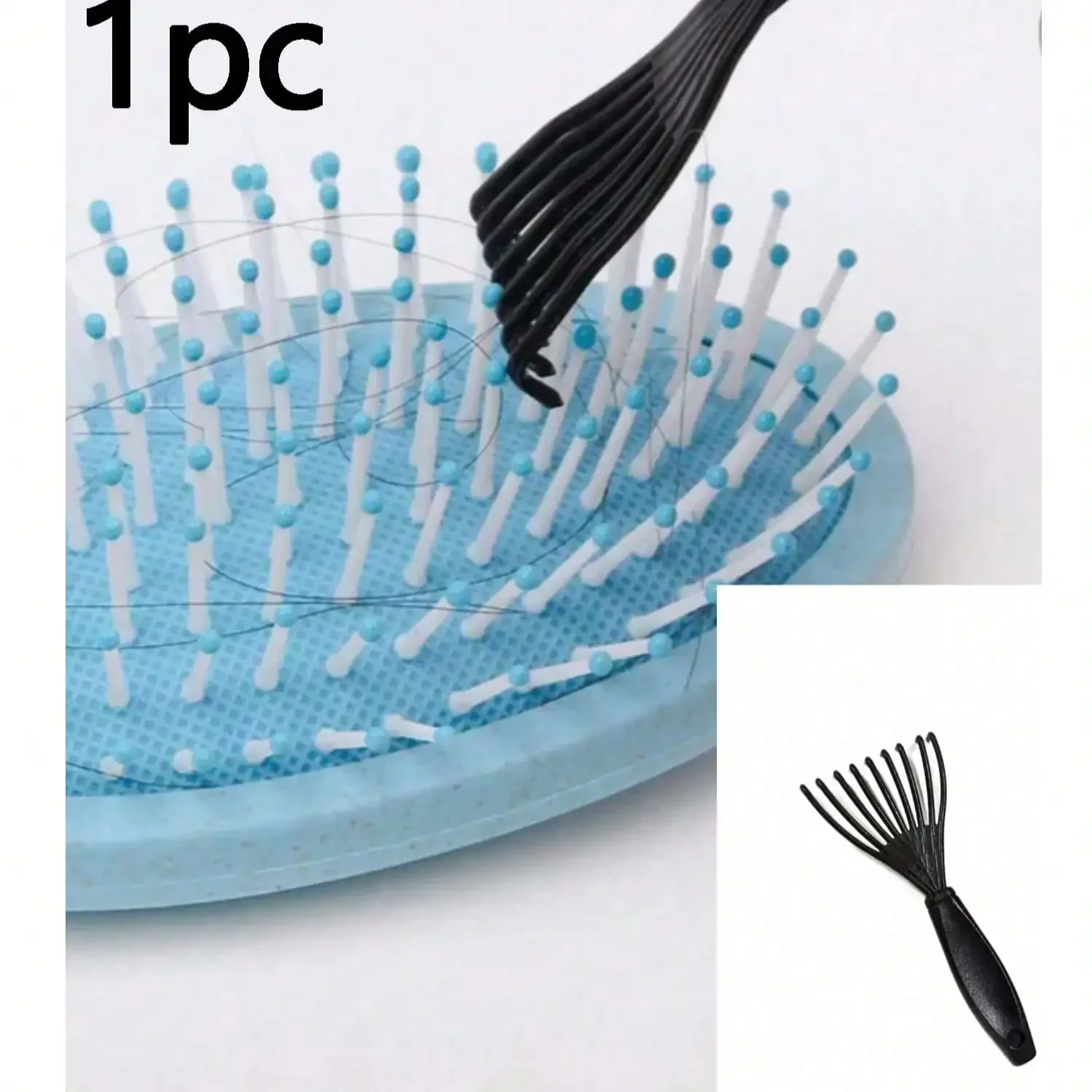 1pc Soft Silicone Scalp Massage Shampoo Brush, For Dry/Wet Hair (Curly/Straight) And All Hair Types, Bath Head Massage Comb. Can Be Used For Blow-Drying, Styling, Shampooing, Hair Care Massage. Portable And Easy To Clean, Simple And Durable - Suitable For