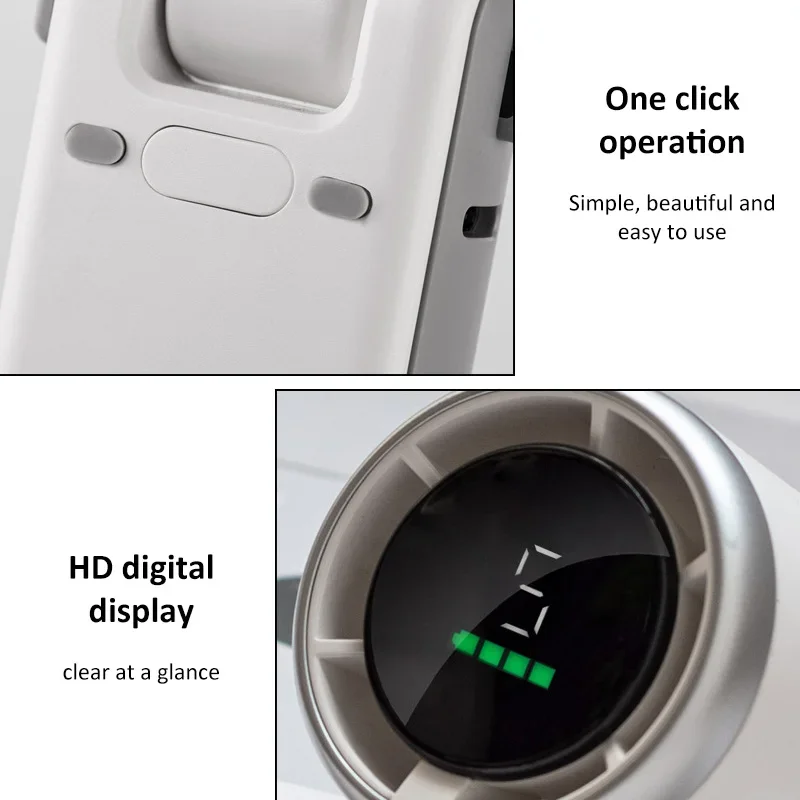 2026 New Hanging Neck Outdoor 180 Degree Folding Desktop Mini Fan Hand-held Folding High-speed Powerful Turbo Fan