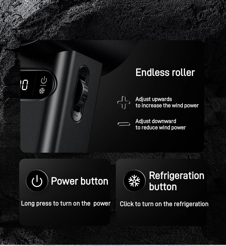 Portable Handheld Turbo Mini Fan Adjustable Wind Speed With Digital Display & Phone Holder, Rechargeable Cooling Fan For Travel Camping Indoor Outdoor Daily Use