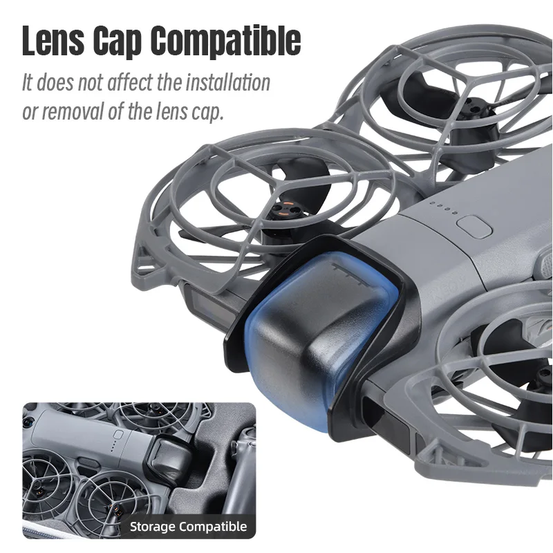 STARTRC Gimbal Bumper Guard for DJI Neo 2 Accessories, ABS Anti-Collision Protection Guard Bar for DJI Neo 2 Drone Camera