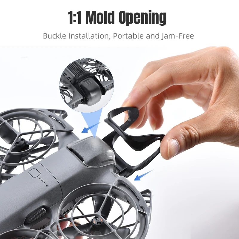 STARTRC Gimbal Bumper Guard for DJI Neo 2 Accessories, ABS Anti-Collision Protection Guard Bar for DJI Neo 2 Drone Camera