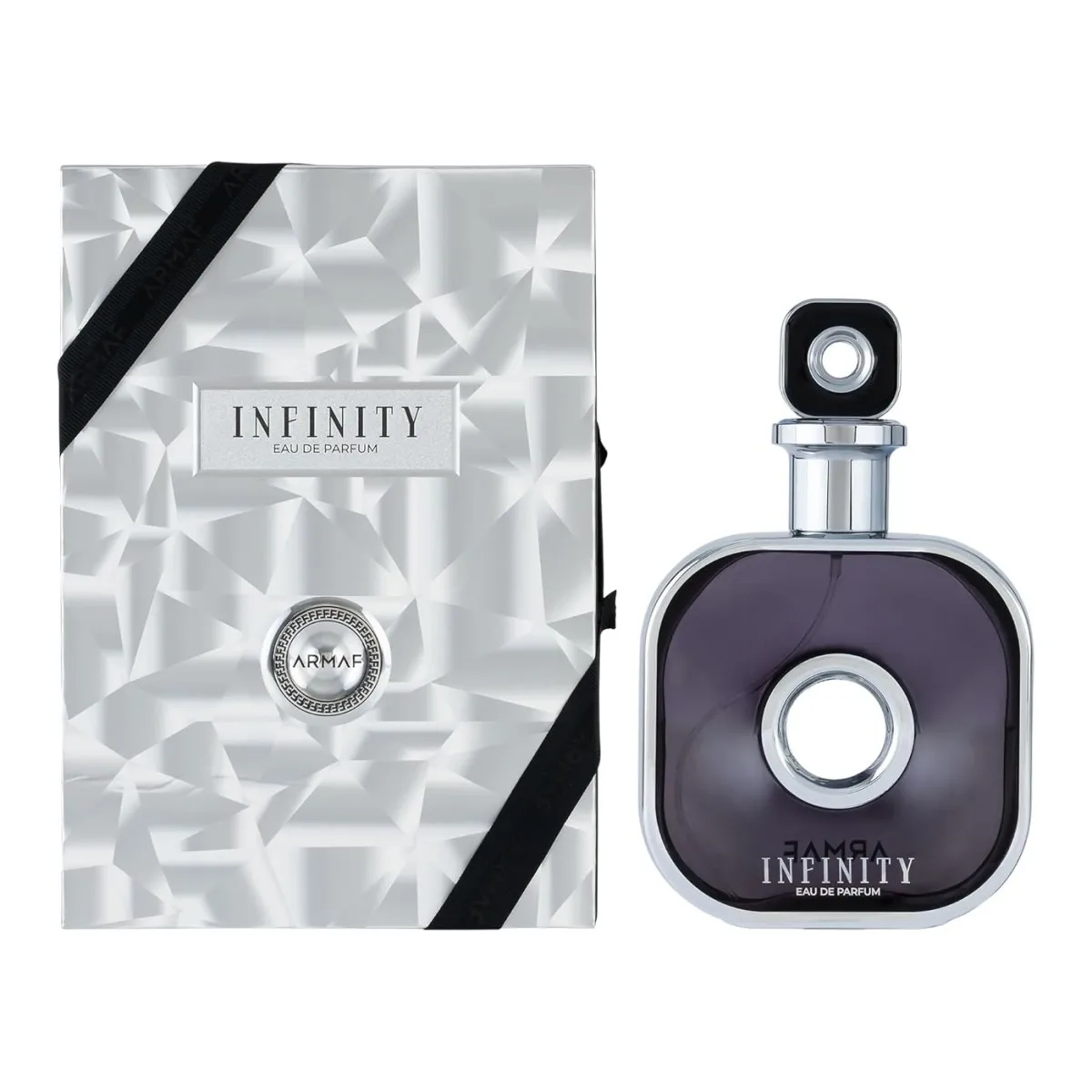 Armaf Infinity Eau de Parfum For Men 100ml/3.4fl.oz | Bergamot Cardamom Lavender Sandalwood Oud Woody Aromatic Long Lasting Luxury Cologne