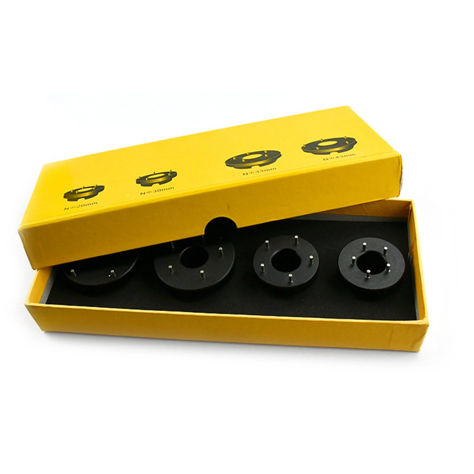 4PCS for Omega Watch Case Opener Dies Kit 20 30 33 43mm Assort Size for Omega Seamaster Watch Back Case Opener Tool