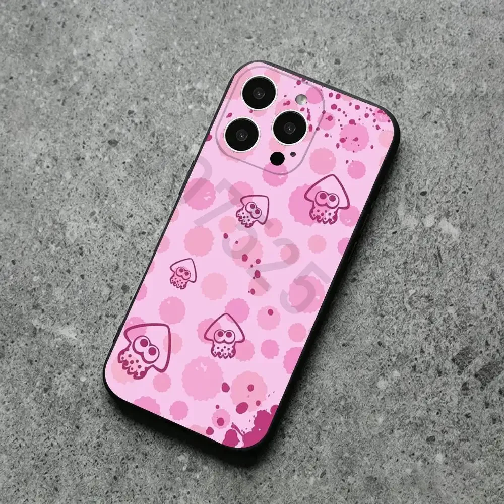 Splatoon Anime Phone Case For IPhone17,11,12,13,14,15,16,XS,XR,X,Mini,Pro,Max,Plus,Shell,Cover