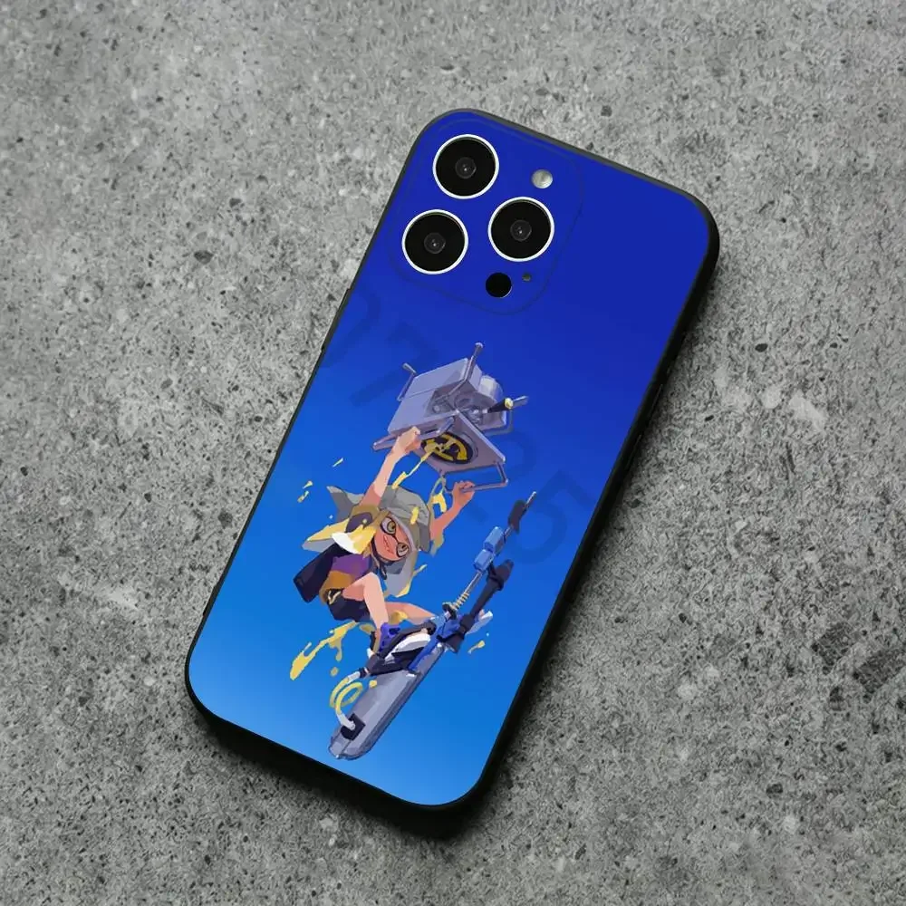 Splatoon Anime Phone Case For IPhone17,11,12,13,14,15,16,XS,XR,X,Mini,Pro,Max,Plus,Shell,Cover