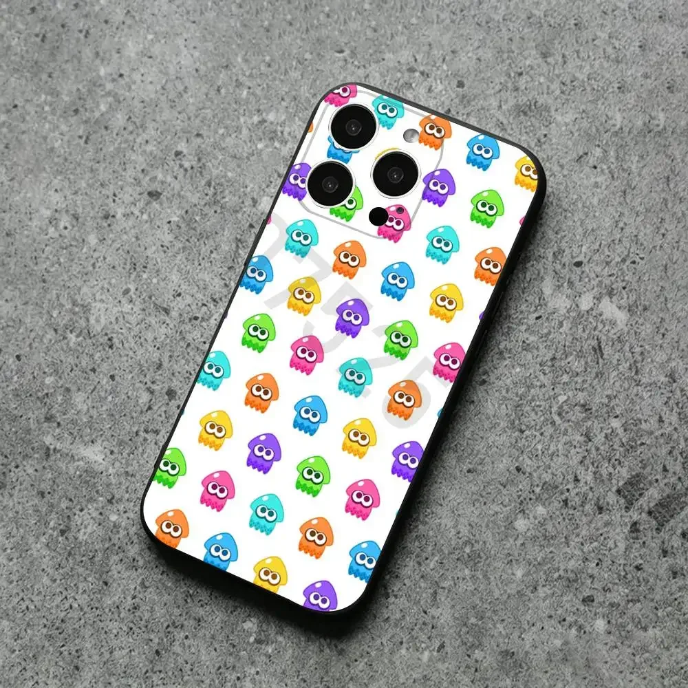 Splatoon Anime Phone Case For IPhone17,11,12,13,14,15,16,XS,XR,X,Mini,Pro,Max,Plus,Shell,Cover