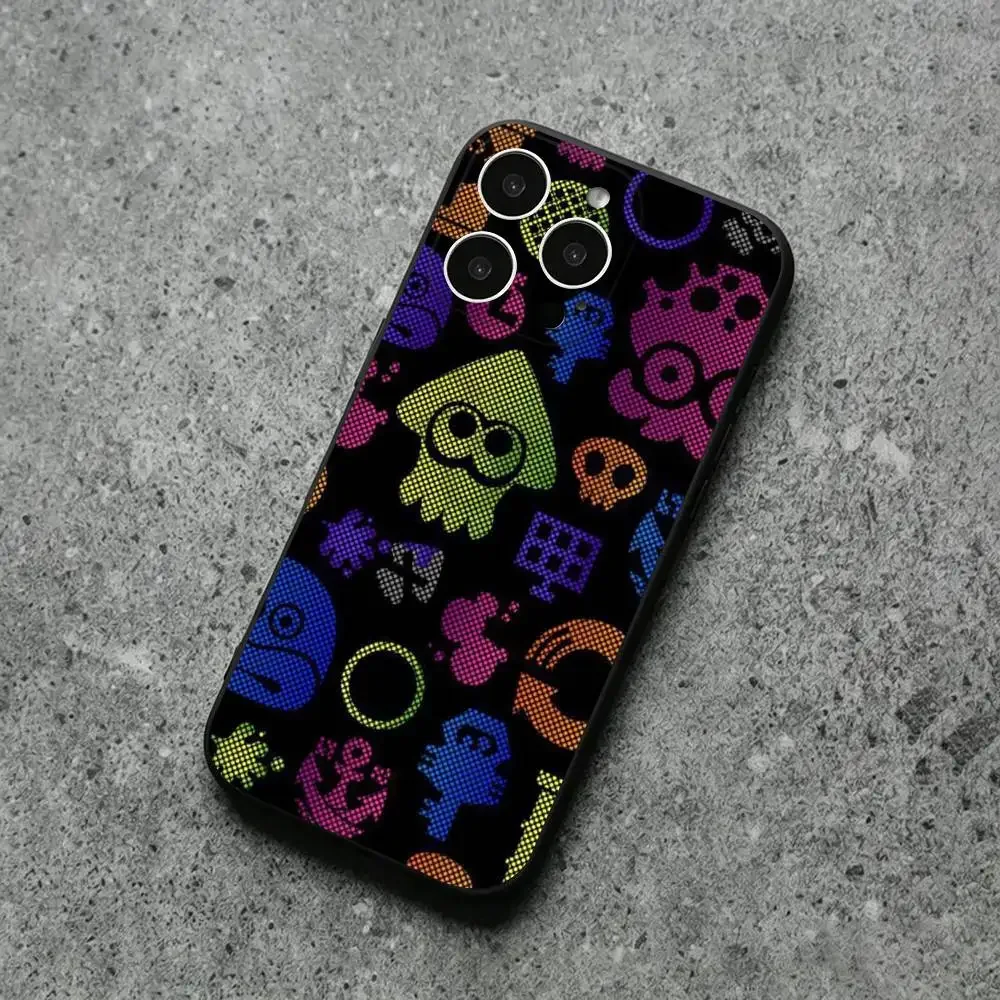 Splatoon Anime Phone Case For IPhone17,11,12,13,14,15,16,XS,XR,X,Mini,Pro,Max,Plus,Shell,Cover