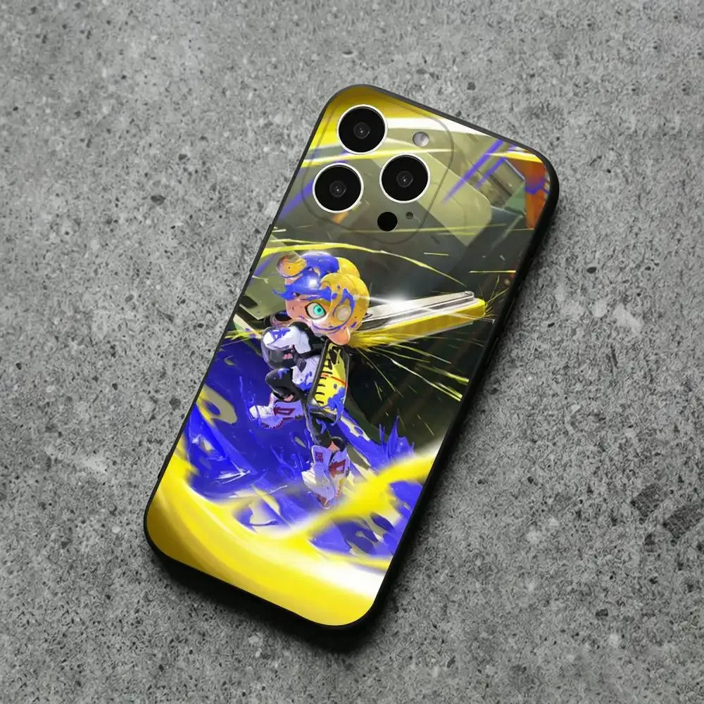 Splatoon Anime Phone Case For IPhone17,11,12,13,14,15,16,XS,XR,X,Mini,Pro,Max,Plus,Shell,Cover