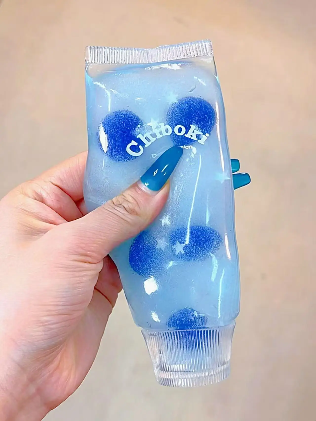 1pc Mini Fruit Drink Bottle Squishy Toy, Transparent Water Bottle Squeeze Fidget Toy, 3D Fruit Inside Pinch Toy, Novelty Stress Relief Hand Toy for Teens Adults