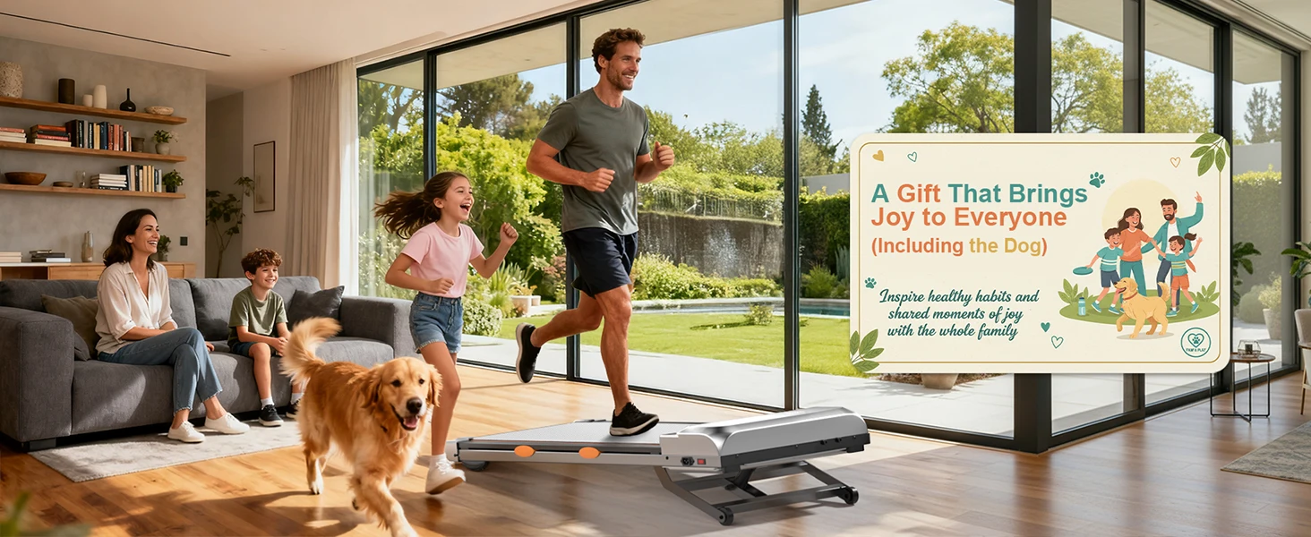 Treadmill with 15% 12-Level Auto Incline & UI Screen, 3.5HP Foldable Under Desk Treadmill, 450LBS Capacity, Bluetooth Speaker, Remote & APP Control for Home Office - Portable