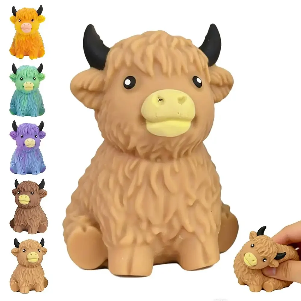 Xieniu Niu Pinch Music Children's Stress Relief Toy High Mountain Maltose Flour Based Interactive Musical Plaything