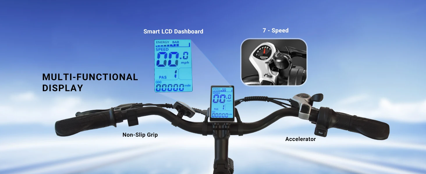 DYU C5 Adult Electric Bike 1000W Motor 480WH Lithium Battery Electric Bicycle ，7-Speed City E-Bike UL2849 Certified