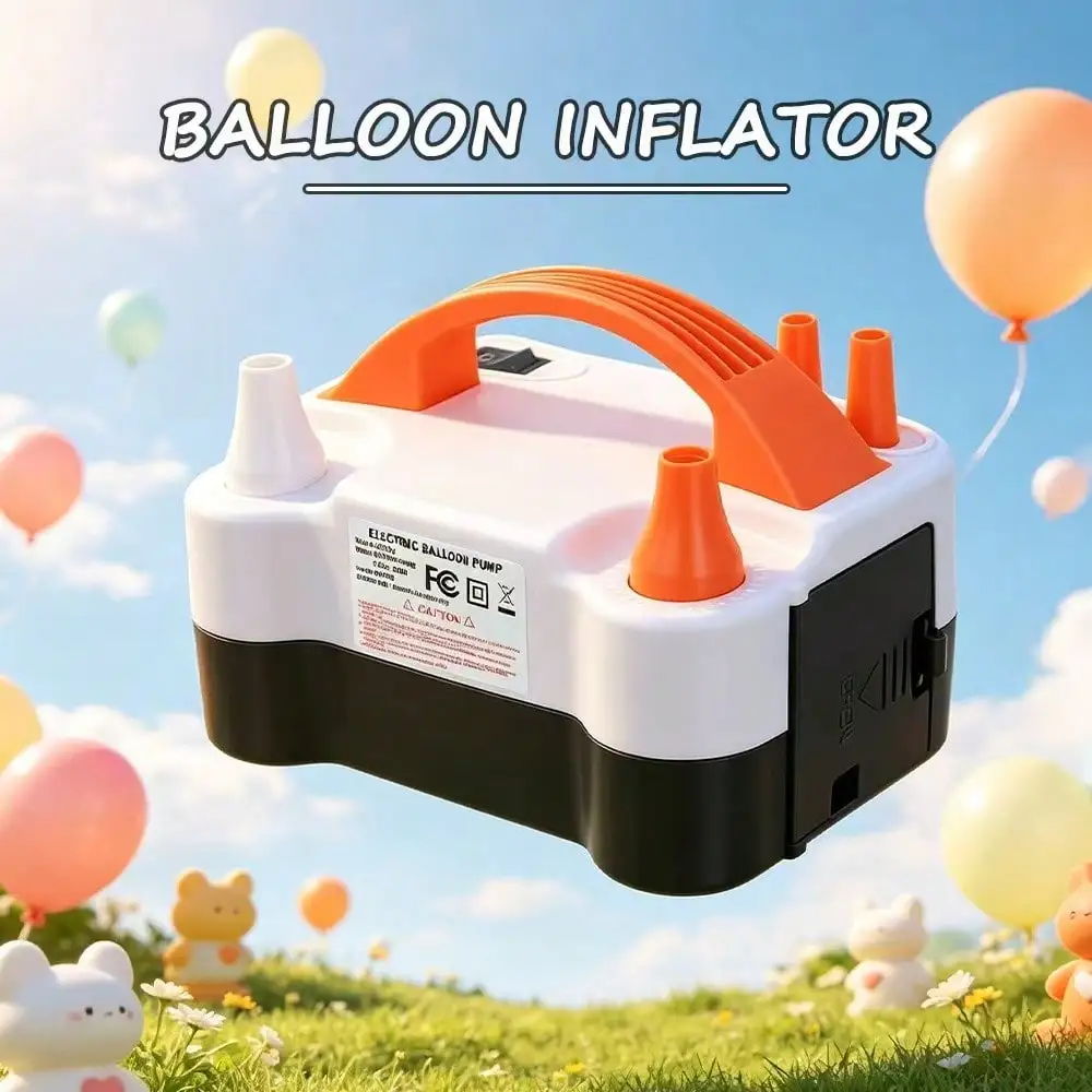 Brand-New Upgraded Electric Air Pump Blowing Balloon Machine Air Pump Inflatable Tube Inflatable Machine Playing Balloon Blowing Balloon.