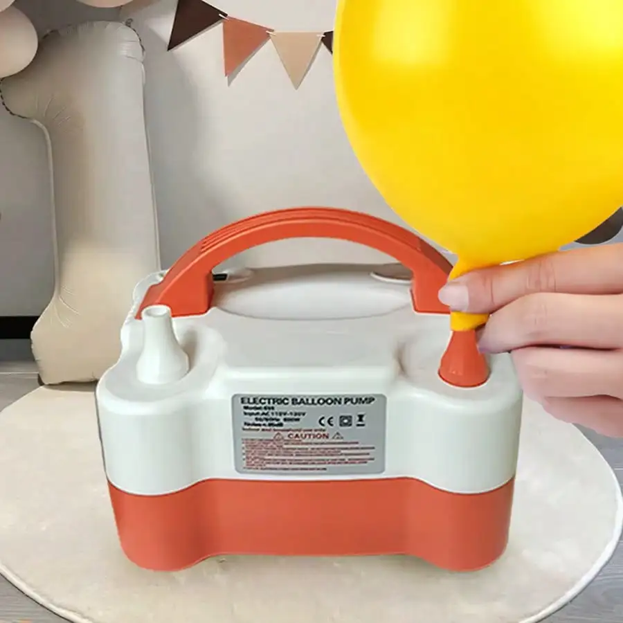 Brand-New Upgraded Electric Air Pump Blowing Balloon Machine Air Pump Inflatable Tube Inflatable Machine Playing Balloon Blowing Balloon.