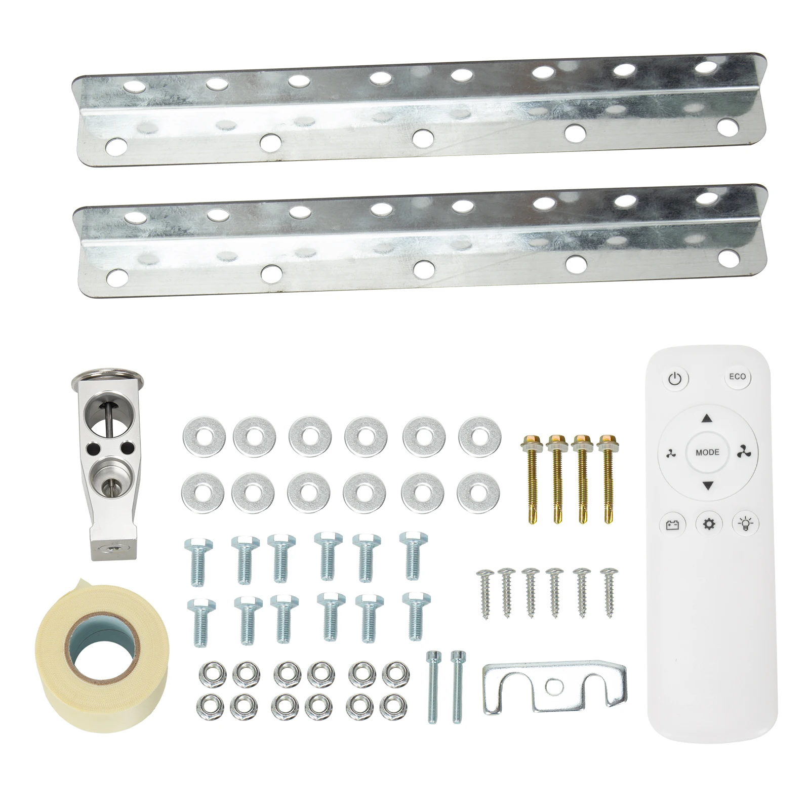 NEW 11000 BTU Truck Cab Air Conditioner 12V Split AC Kit For Semi Trucks Bus RV