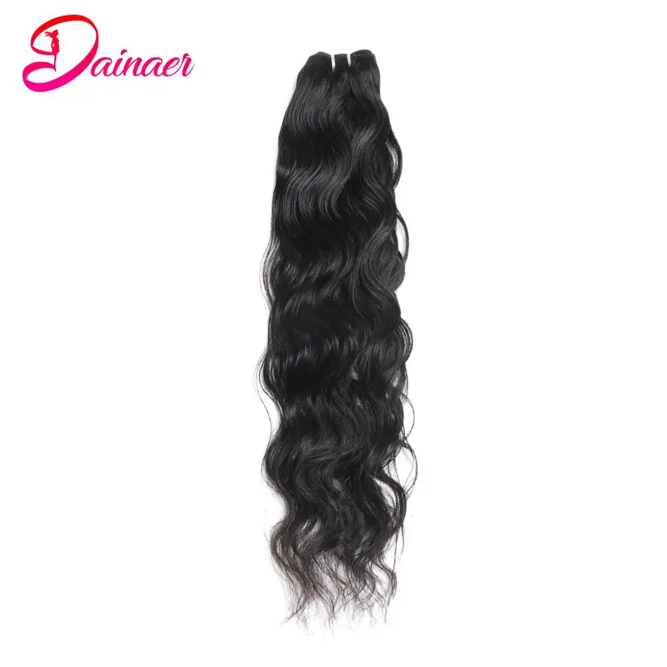 Peruvian Natural Wave Bundles 100% Human Hair 3 PCS/Lot Sew in Hair Extensions For Women Natural Color Thick End 8-30Inch