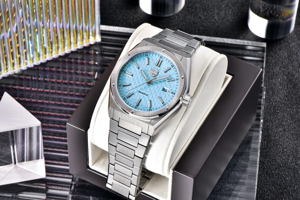 2026 New RollsTimi Men's Watches Top Luxury Man Quartz Watch For Men AR Sapphire Mirror Waterproof Stainless Steel Luminous Clock