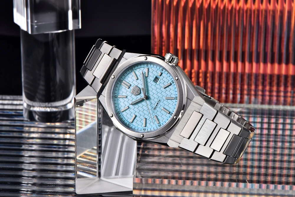 2026 New RollsTimi Men's Watches Top Luxury Man Quartz Watch For Men AR Sapphire Mirror Waterproof Stainless Steel Luminous Clock