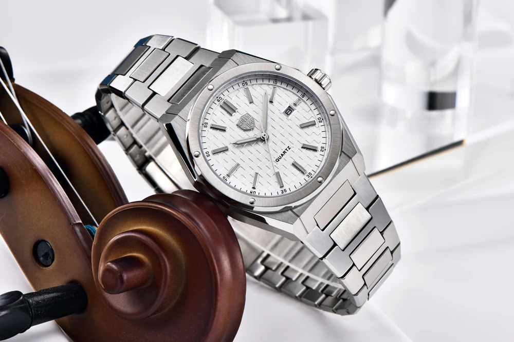 2026 New RollsTimi Men's Watches Top Luxury Man Quartz Watch For Men AR Sapphire Mirror Waterproof Stainless Steel Luminous Clock