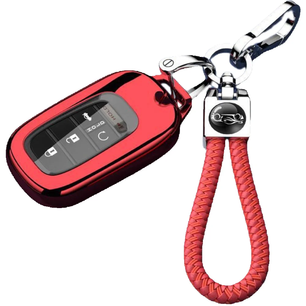 Key Fob Cover for (5 Buttons) Honda 2026 2025-2022 Civic Accord CR-V HR-V Pilot and 2026 Passport,