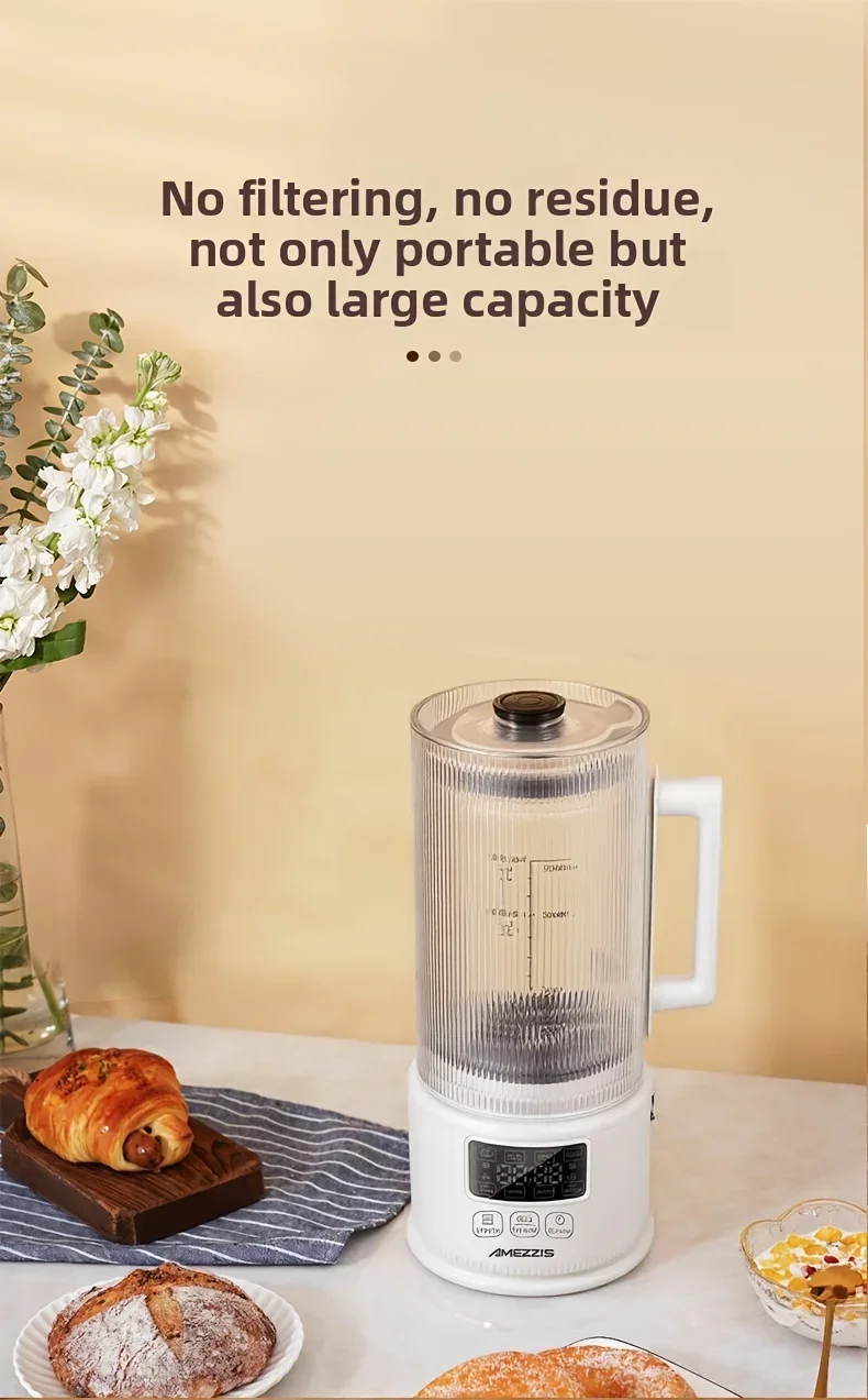 Portable baby Food Wall Breaker Heating mini Soybean Milk Machine Bass Multifunctional Home Cooking Blender Machine