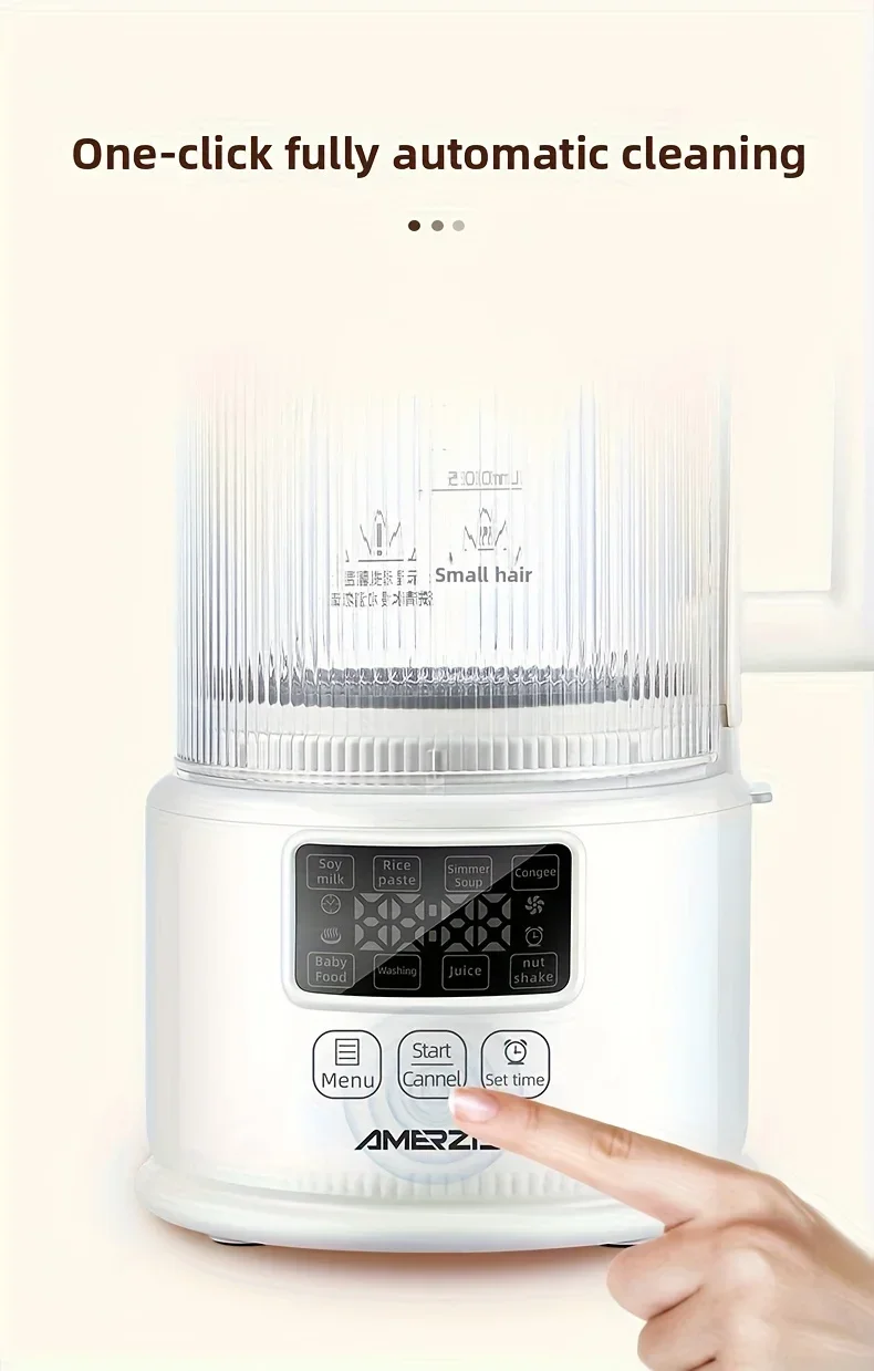 Portable baby Food Wall Breaker Heating mini Soybean Milk Machine Bass Multifunctional Home Cooking Blender Machine