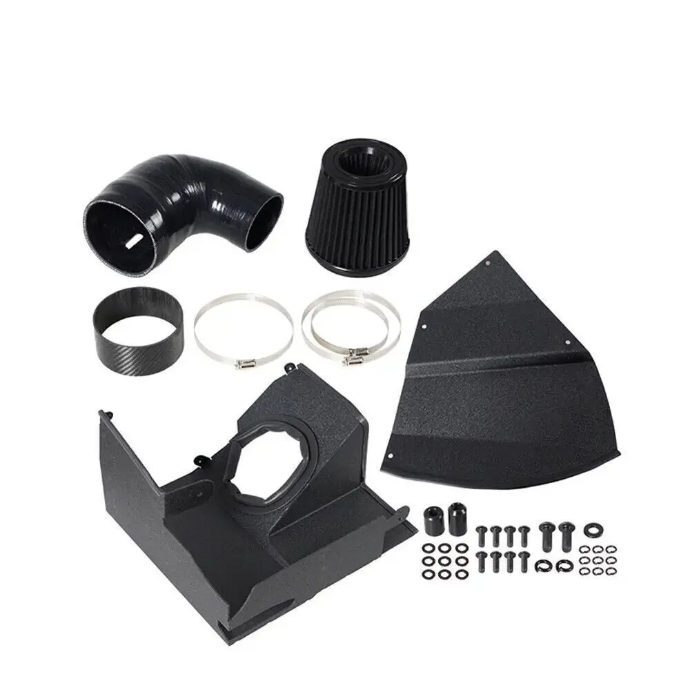 High Quality Lightweight Aluminum Alloy Cold Air Intake Kit For 2019-2022 BMW 320I 330I G20 G21 B48 Engine Black IP-1021