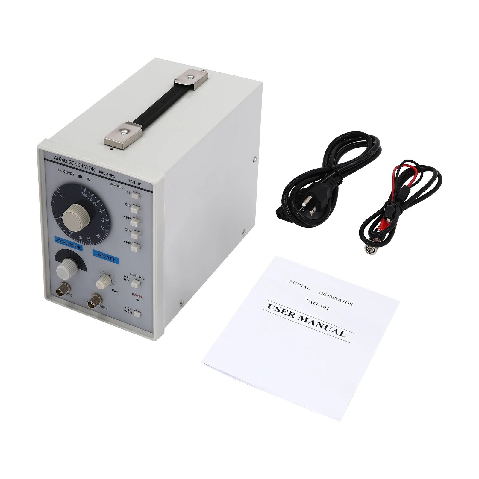 Low-Frequency Signal Generator Professional Signal Generator Dual Output Waveform High Precision Function Signal Generator
