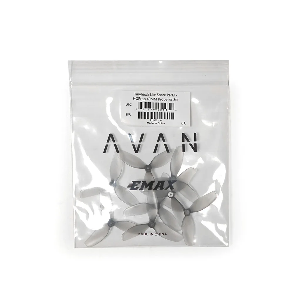 EMAX USA Official Tinyhawk Lite Spare Parts Pack-Prop 40MM 3-Blade 4CW+4CCW