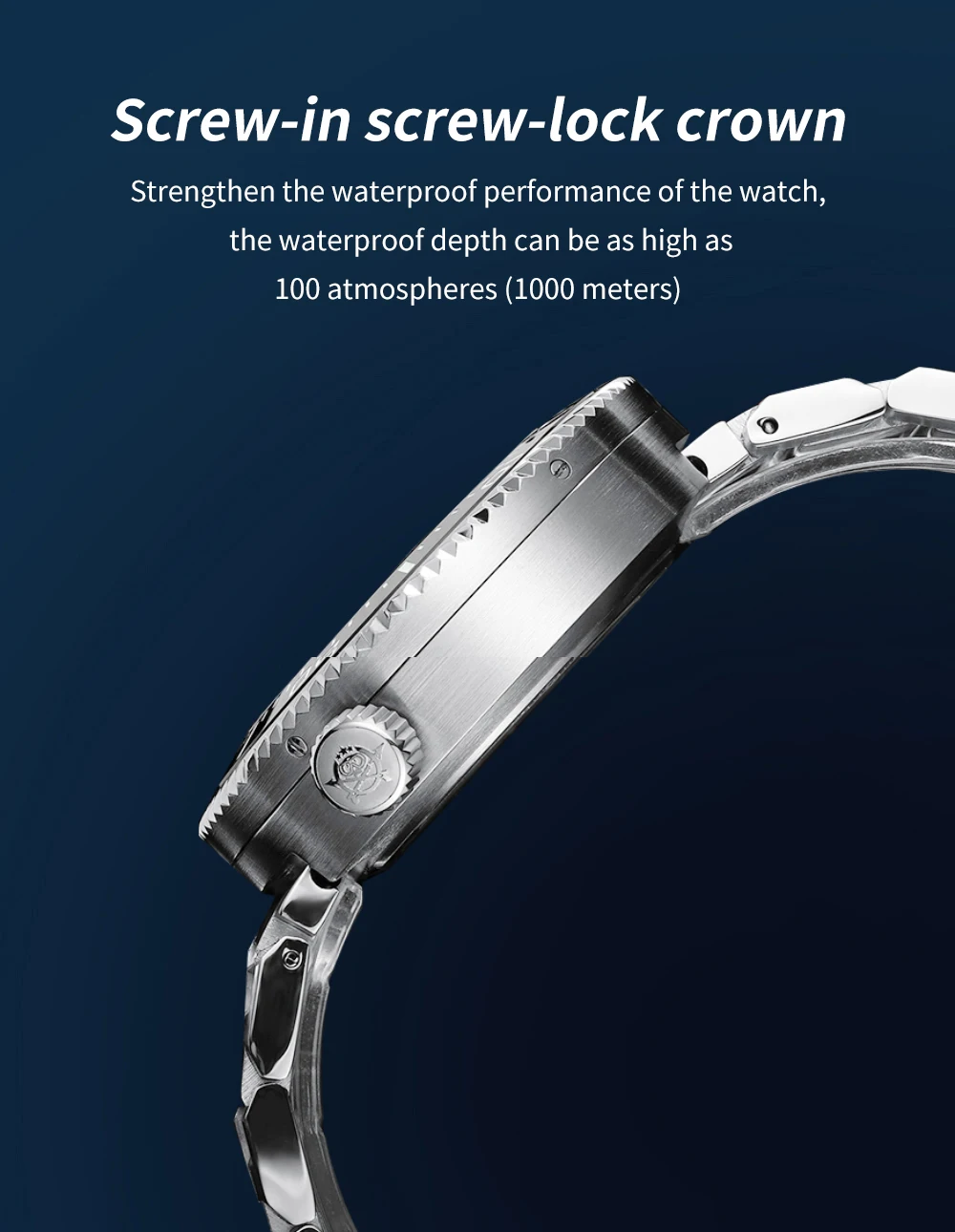 ADDIESDIV2025 New 8215 Movement 200m Waterproof BGW9 Blue Luminous Luxury Diving Automatic Watch Stainless Steel Sapphire AD2523