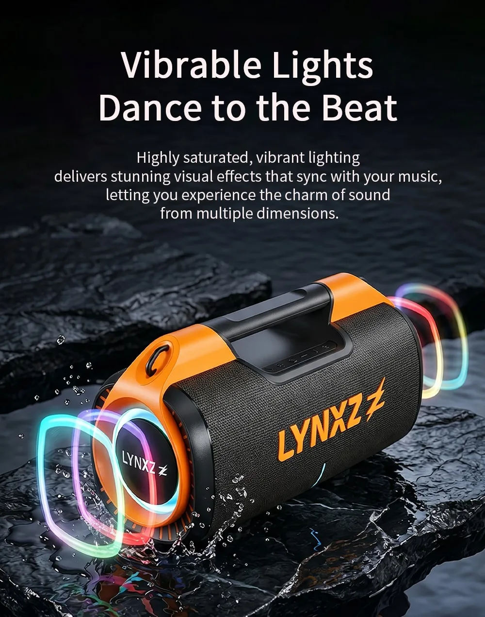 100W Bluetooth Speaker Loud Portable Boombox Wireless Outdoor Party IPX5 Waterproof TWS Stereo Bass Subwoofer 8000mAh